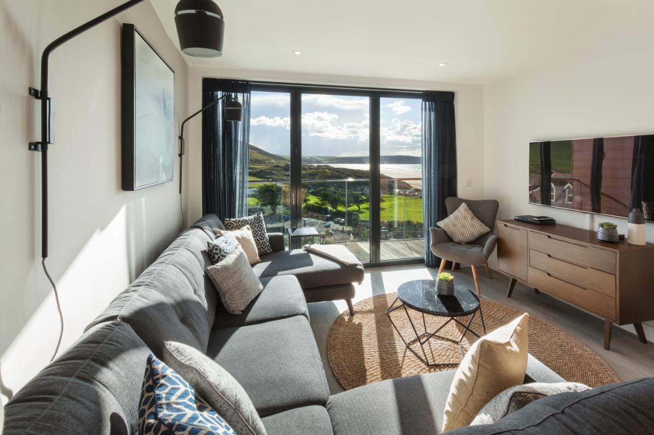 2 Woolacombe West - Luxury Apartment At Byron Woolacombe, Only 4 Minute Walk To Woolacombe Beach! Exterior foto